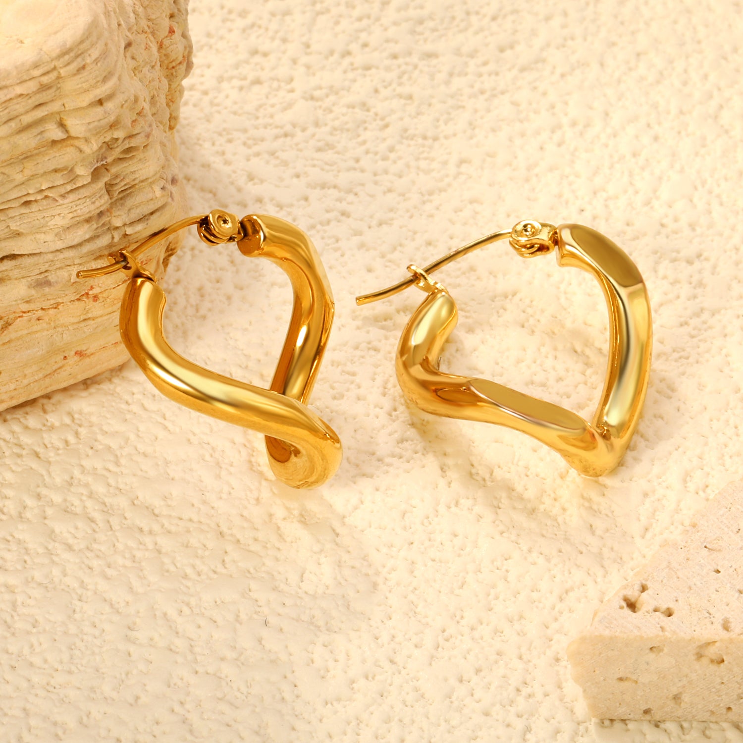 Golden Circle Hoops