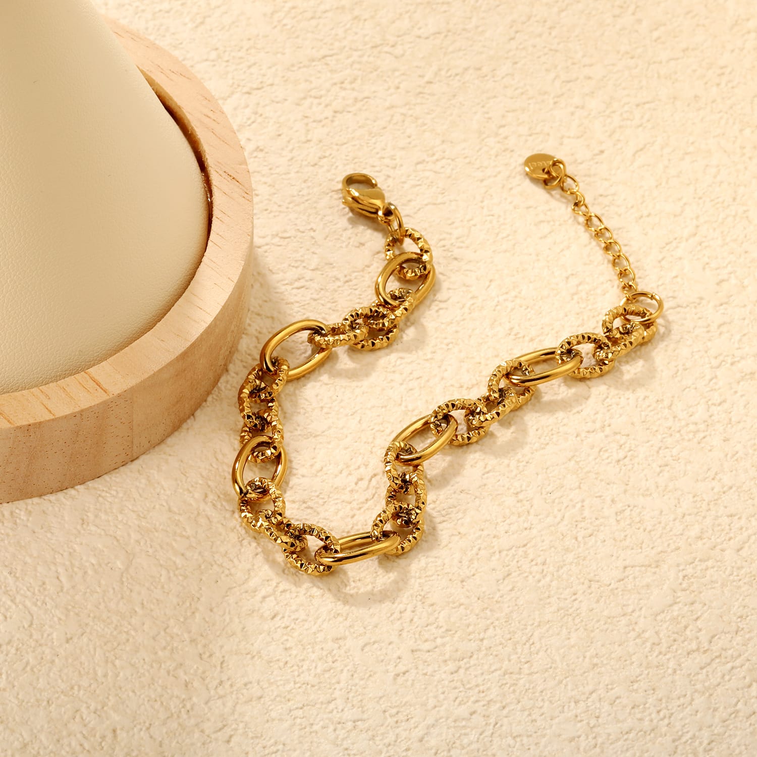 Gold Charm Bracelet