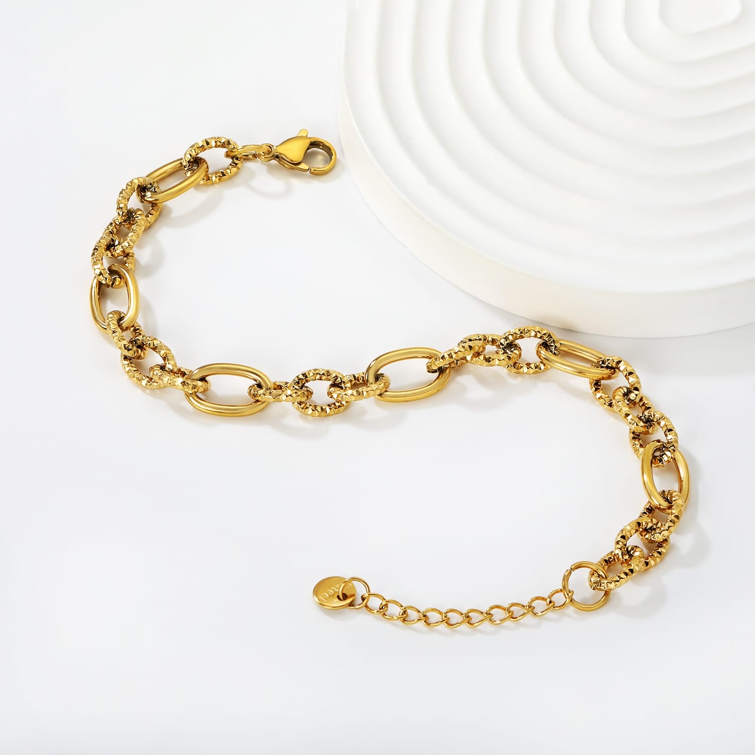 Gold Charm Bracelet