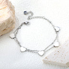 Elegant Heart Bracelet