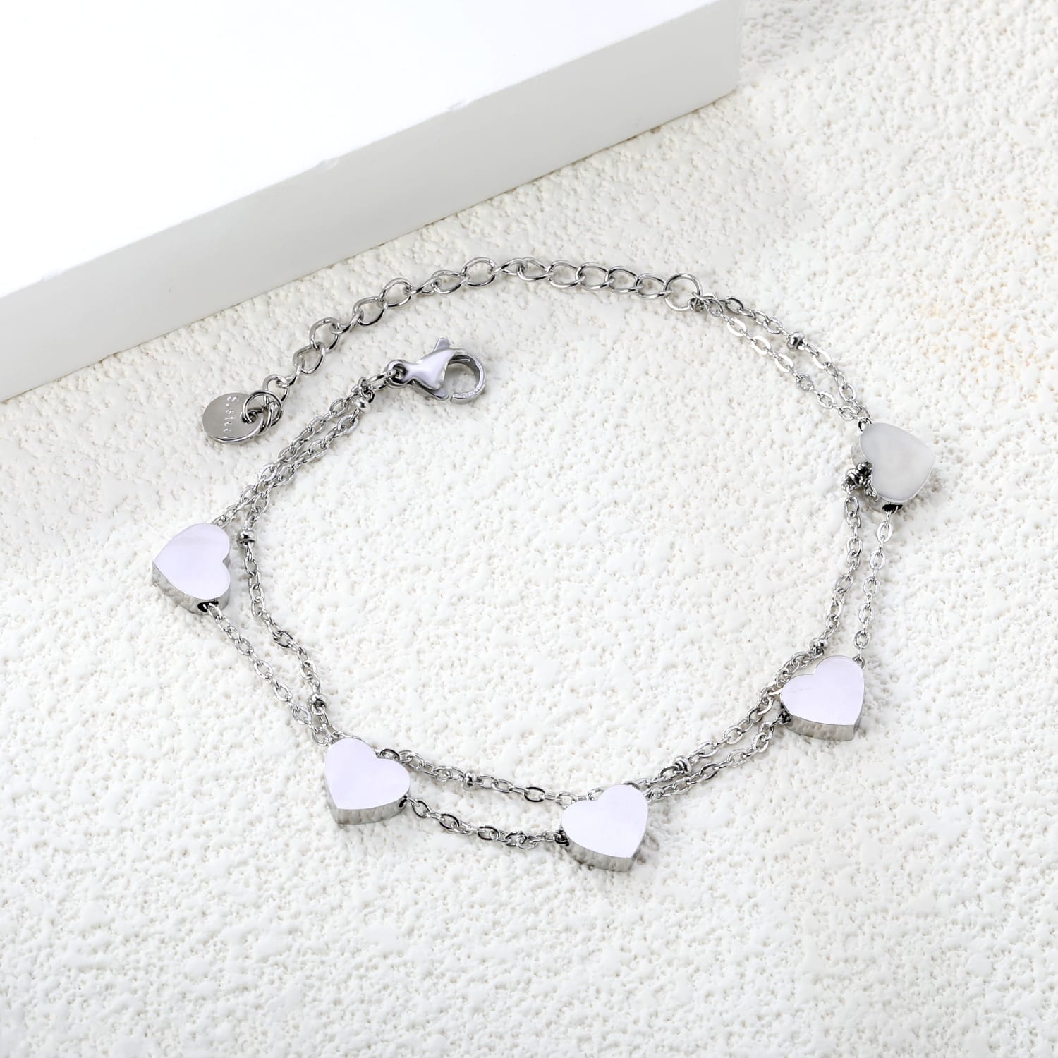 Elegant Heart Bracelet