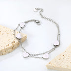 Elegant Heart Bracelet