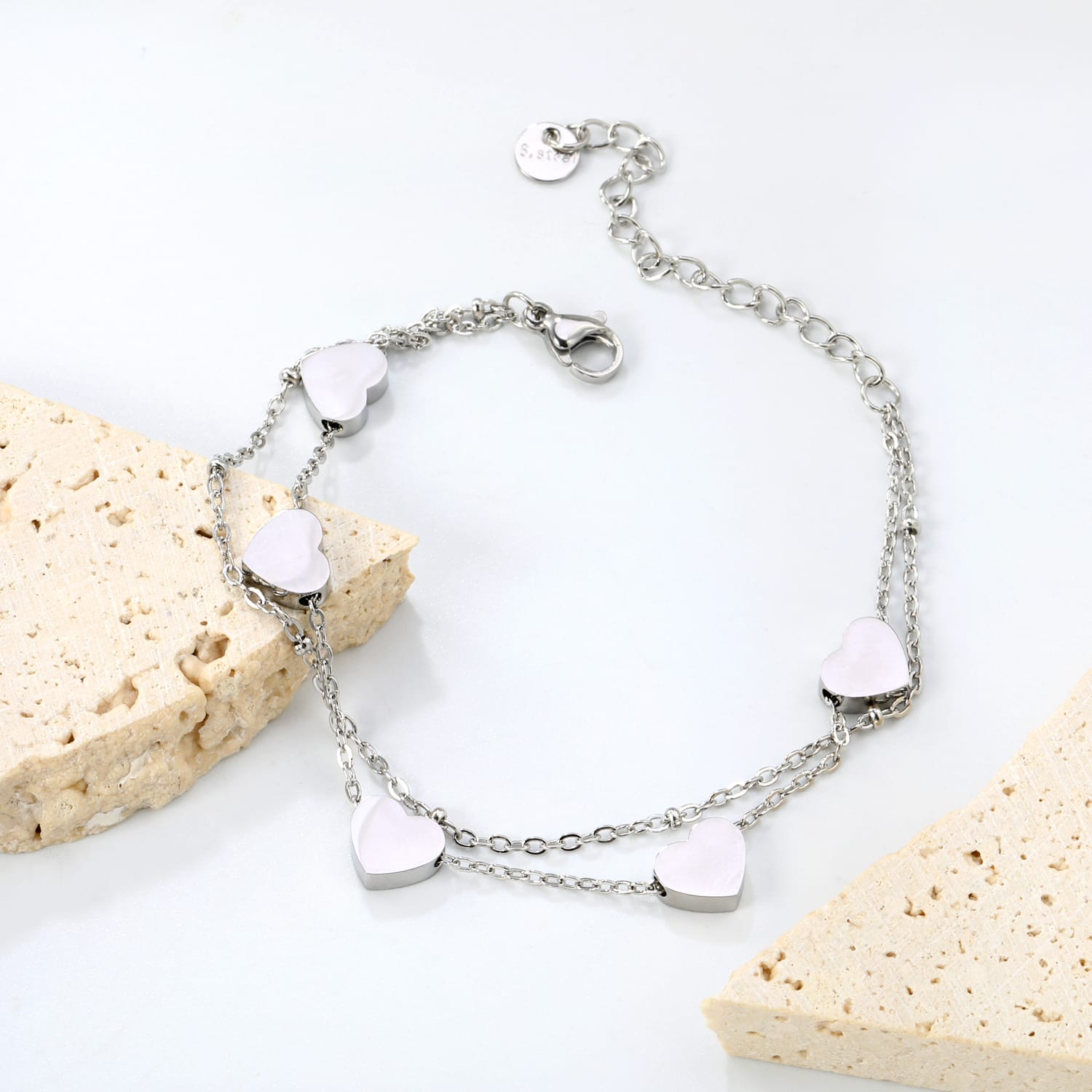 Elegant Heart Bracelet