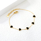 luxury adjustable charm bracelet