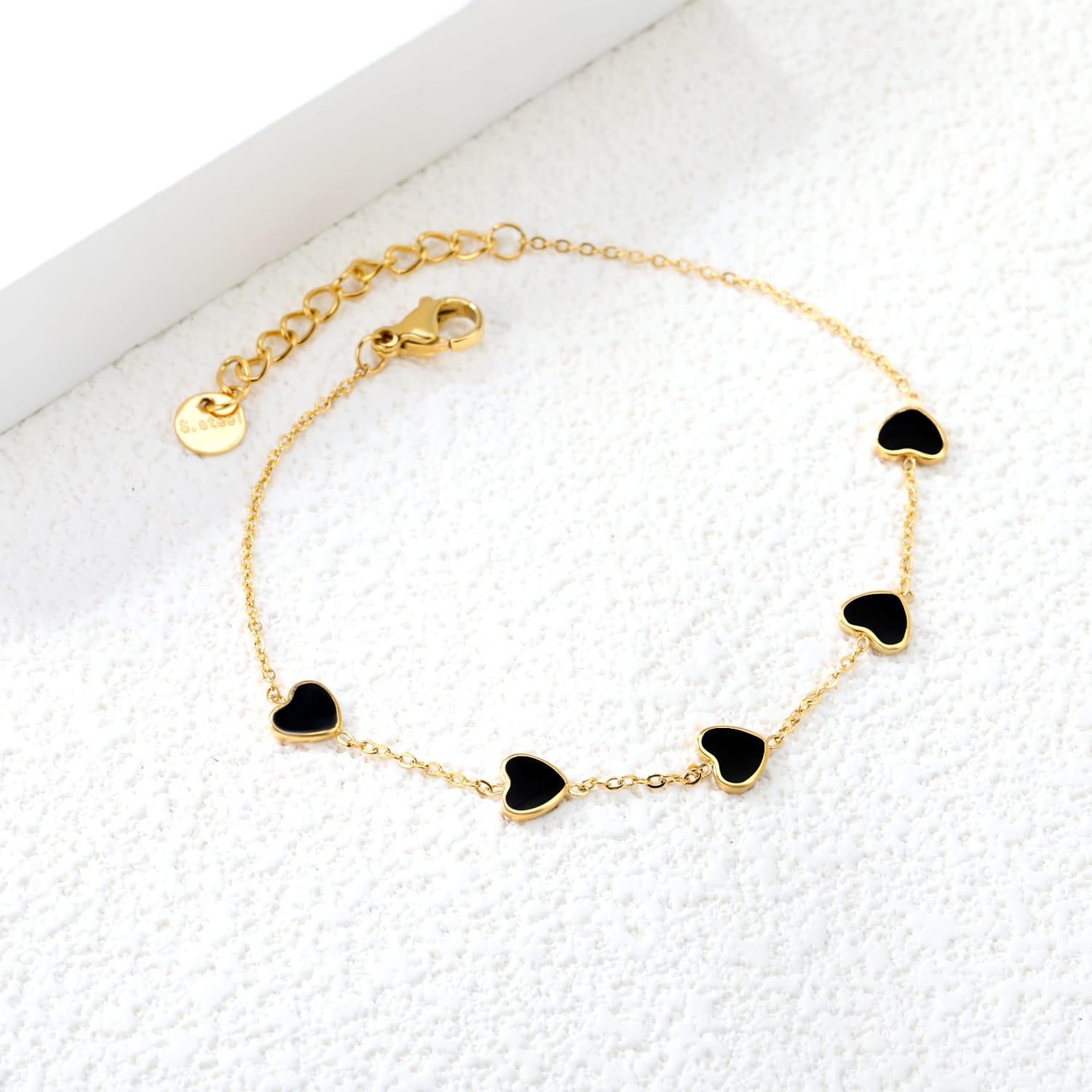luxury adjustable charm bracelet