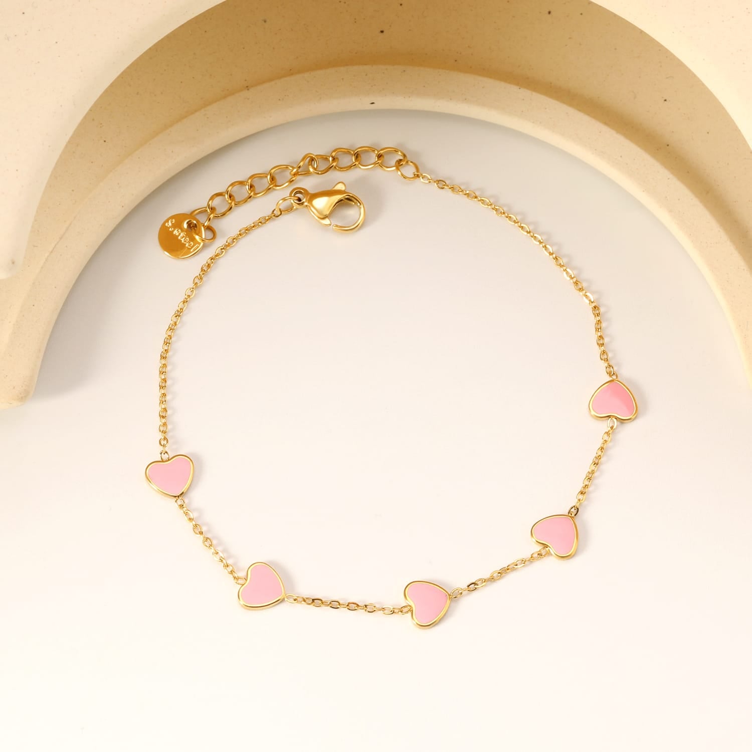 luxury adjustable charm bracelet