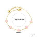 luxury adjustable charm bracelet