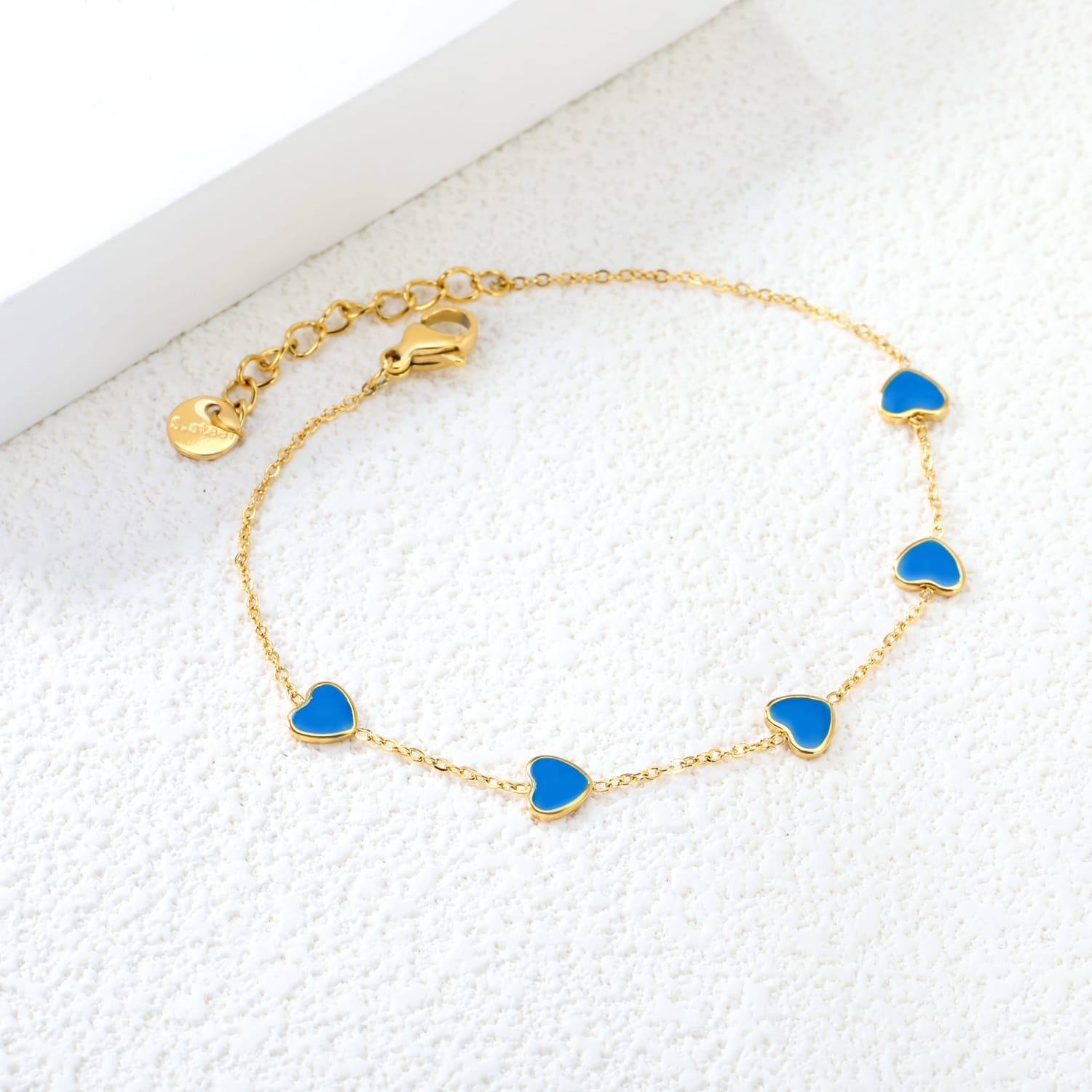 luxury adjustable charm bracelet