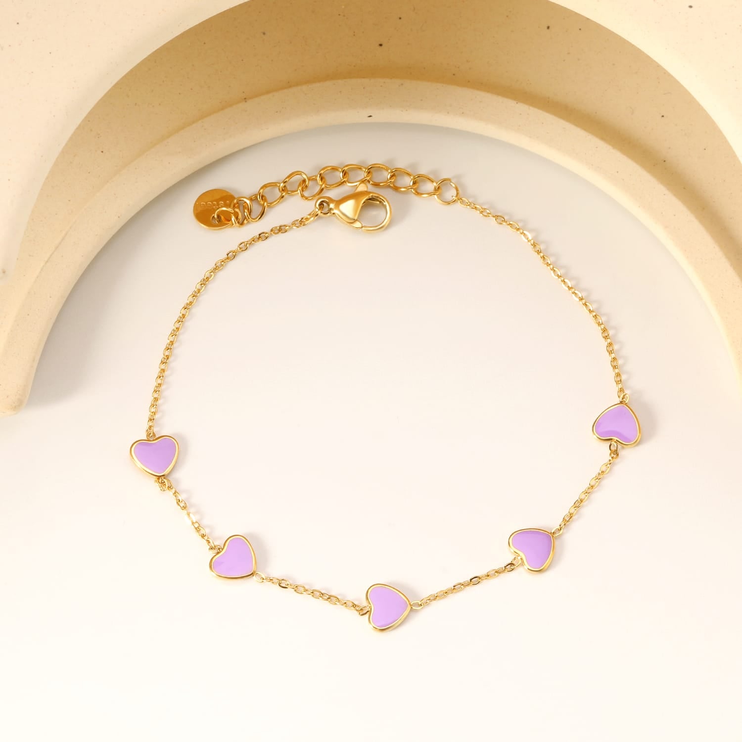 luxury adjustable charm bracelet