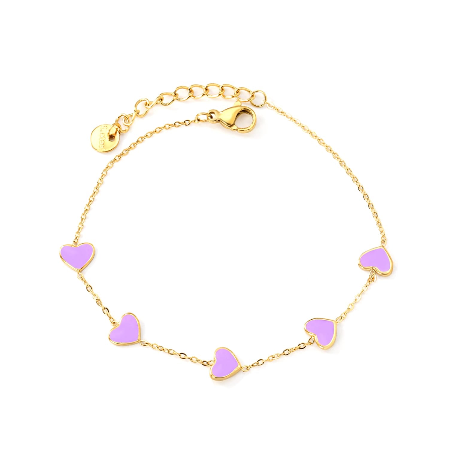 luxury adjustable charm bracelet