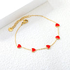 luxury adjustable charm bracelet