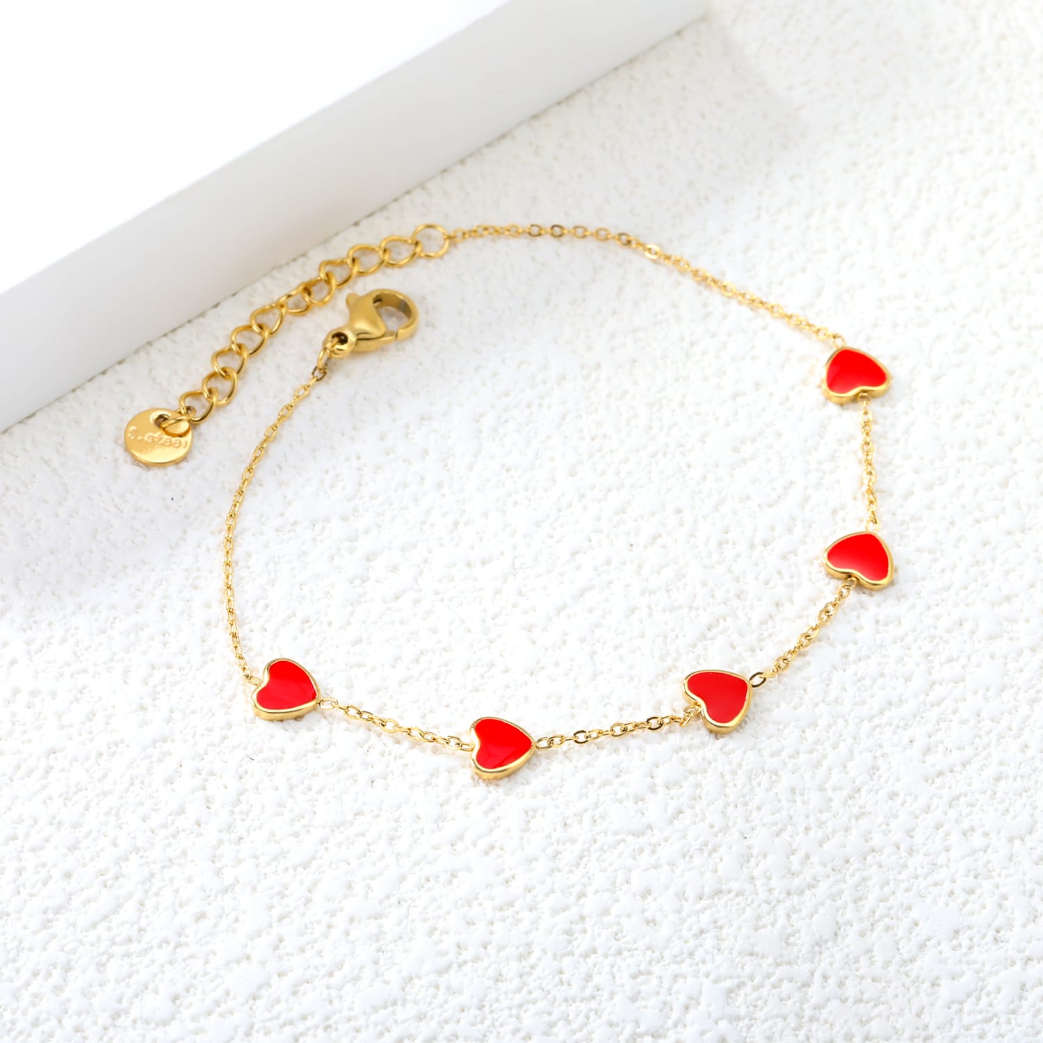 luxury adjustable charm bracelet