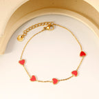 luxury adjustable charm bracelet