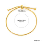 Luxury Adjustable Charm Bracelet