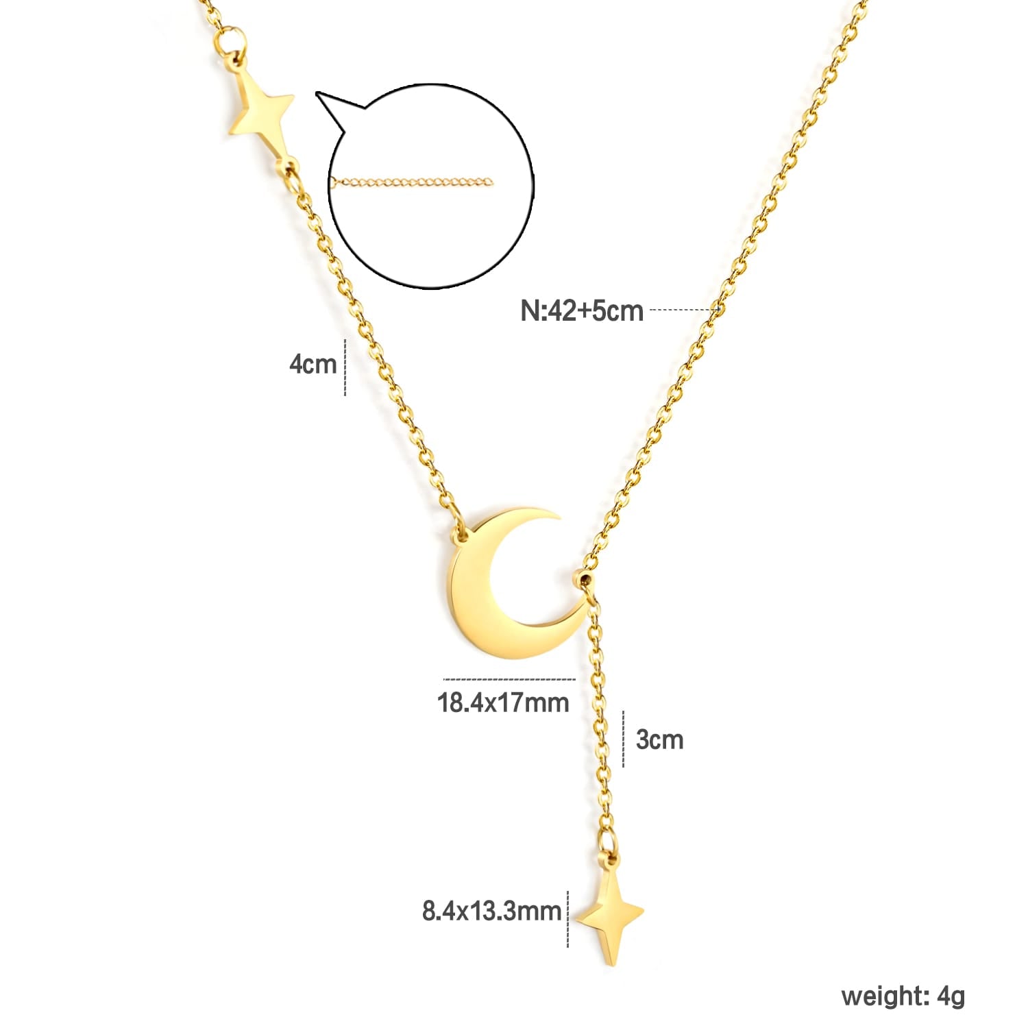 fashion chain necklace